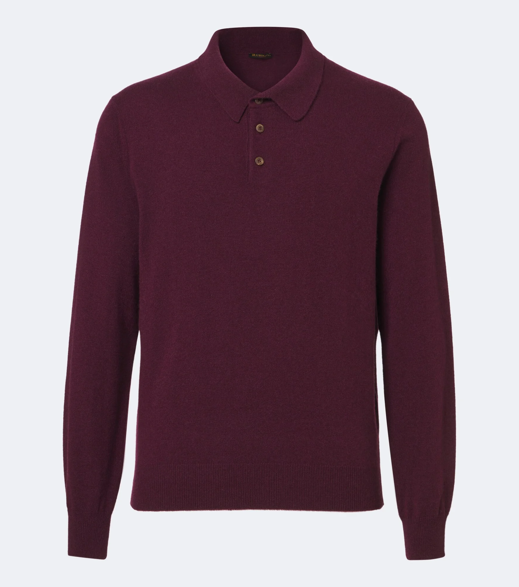 Cashmere polo sweater - 1