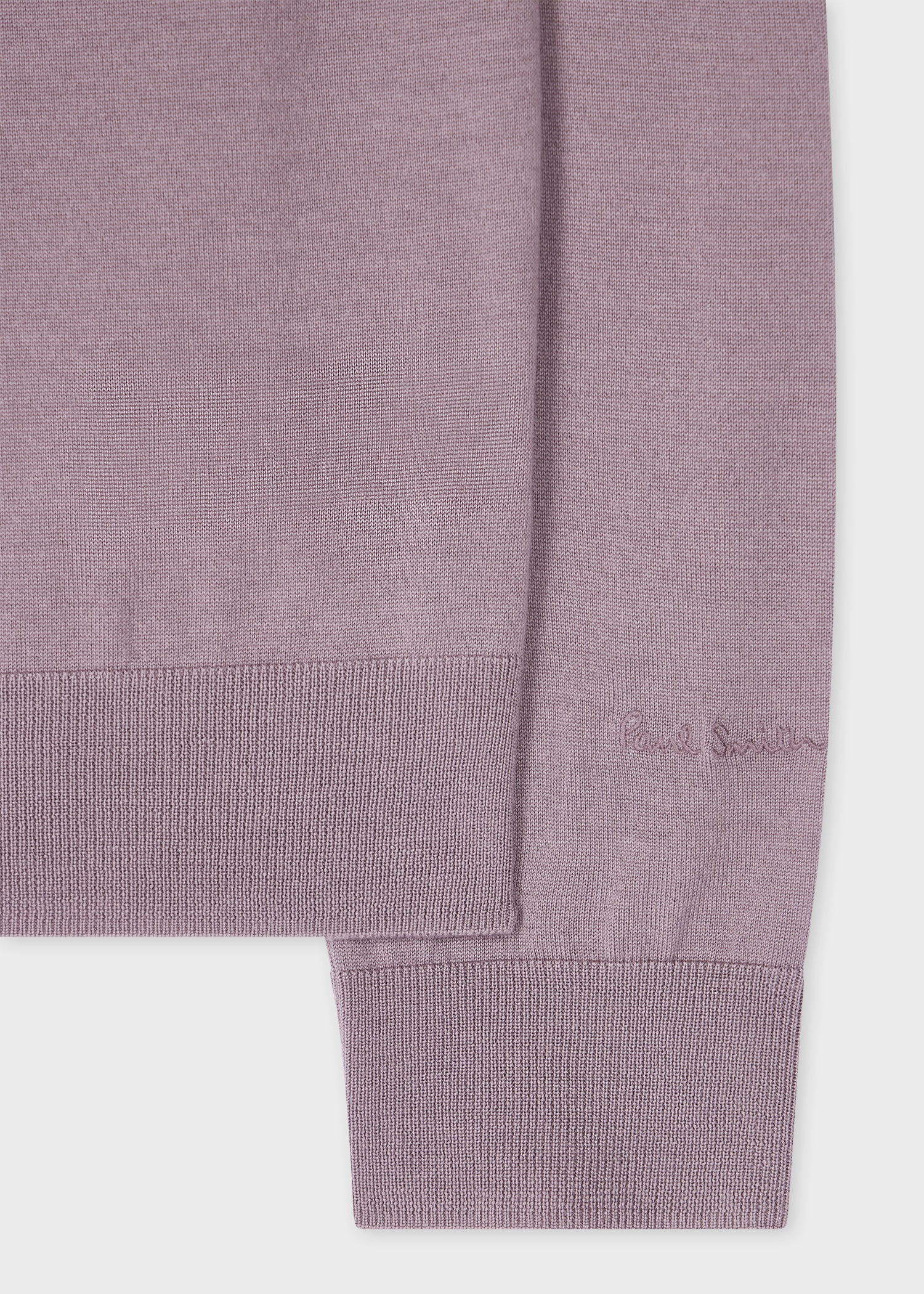 Mauve Merino Wool Sweater - 2