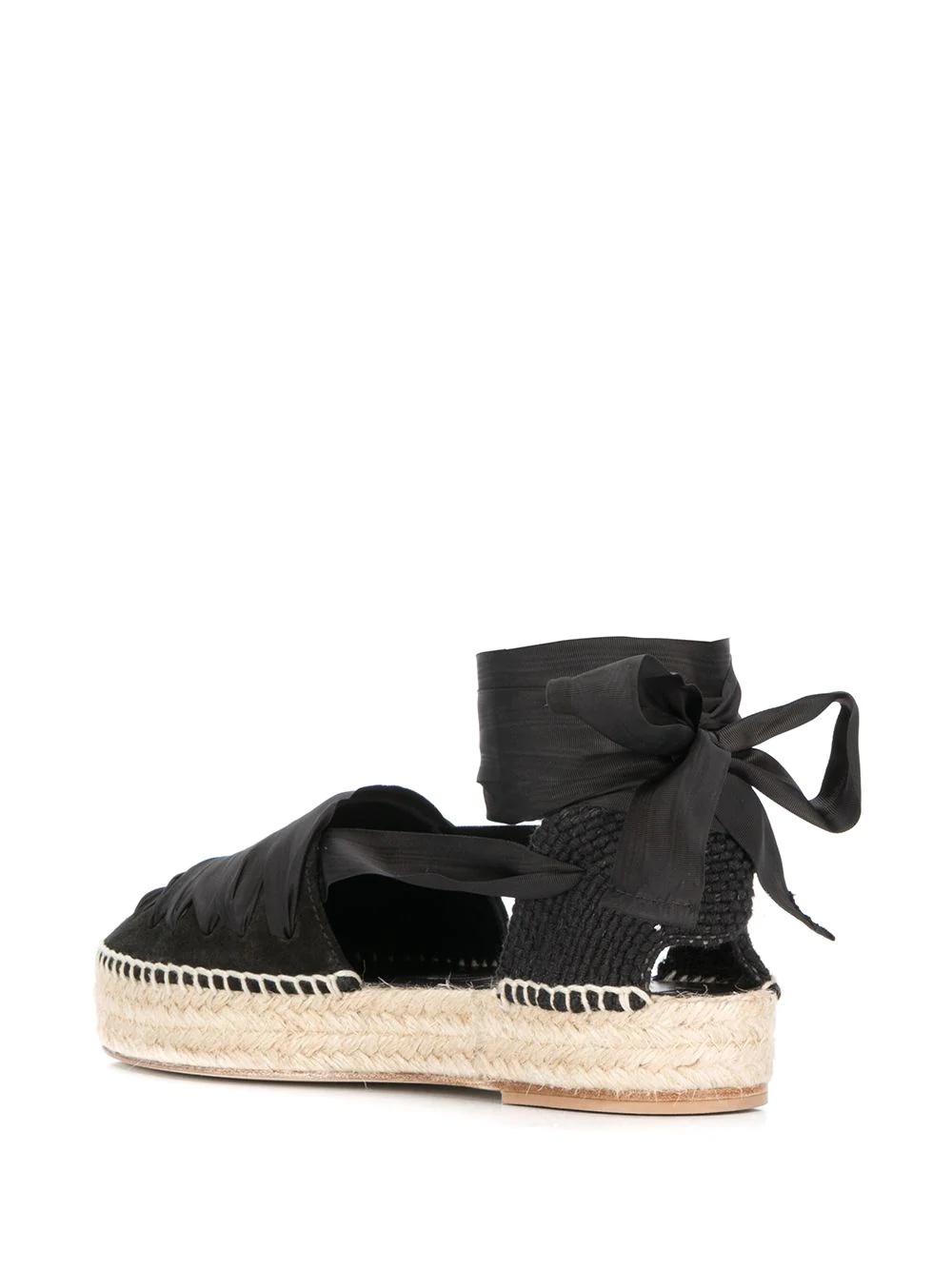 wedge ribbon espadrilles  - 3