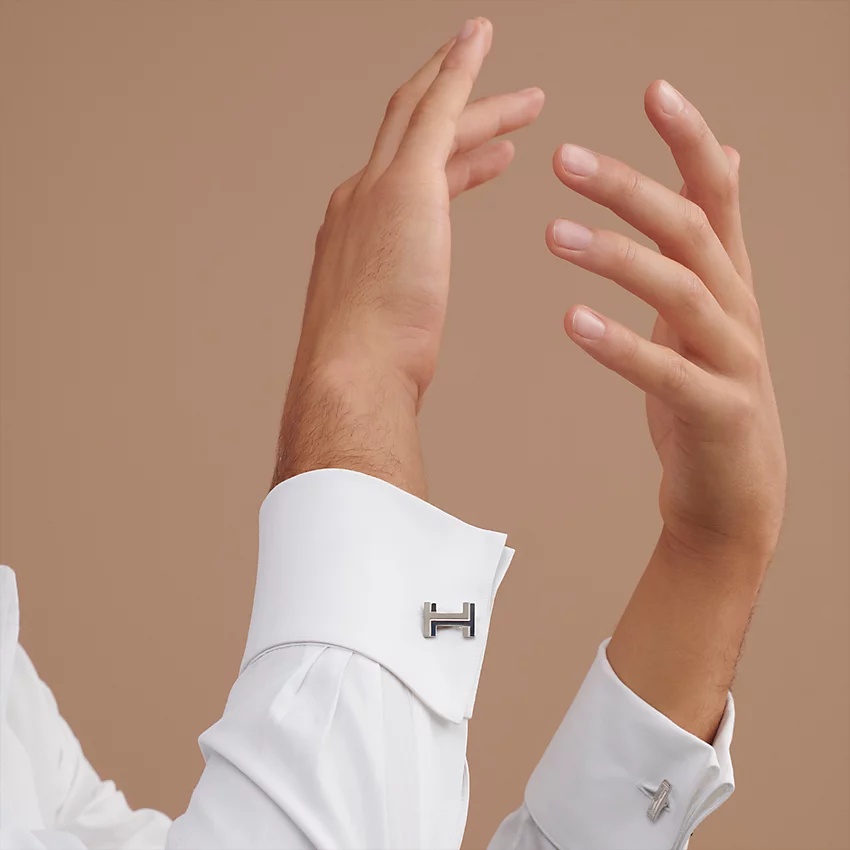 H au Carre cufflinks - 2