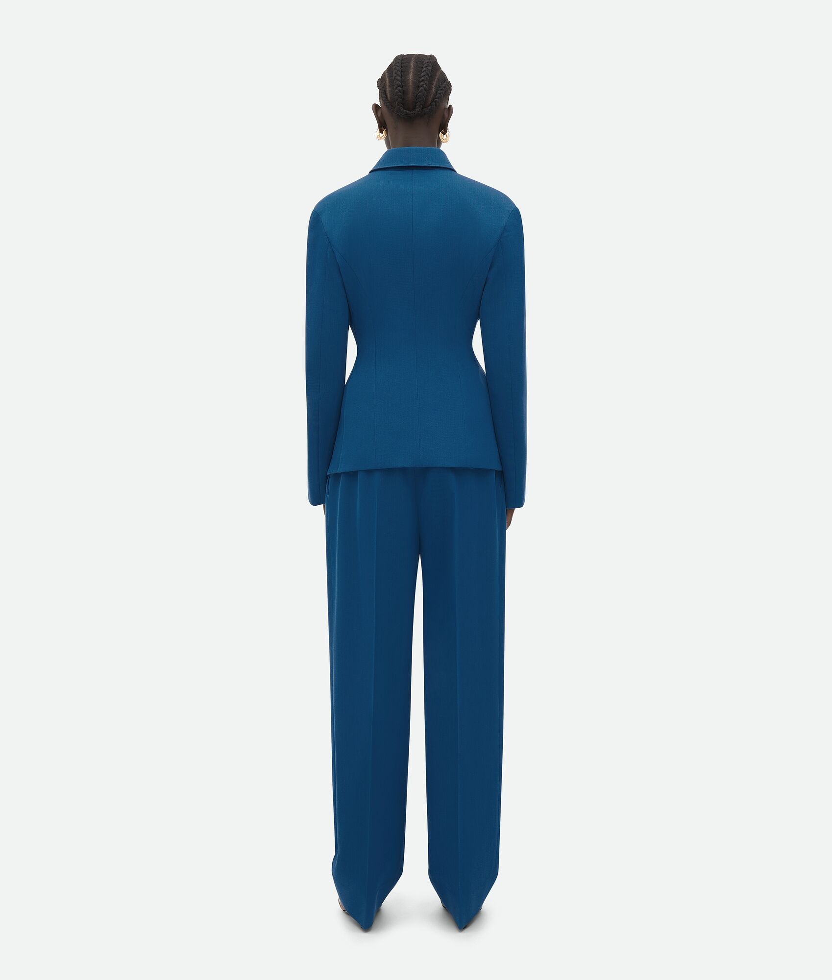Wool Gabardine Shirt Jacket - 3