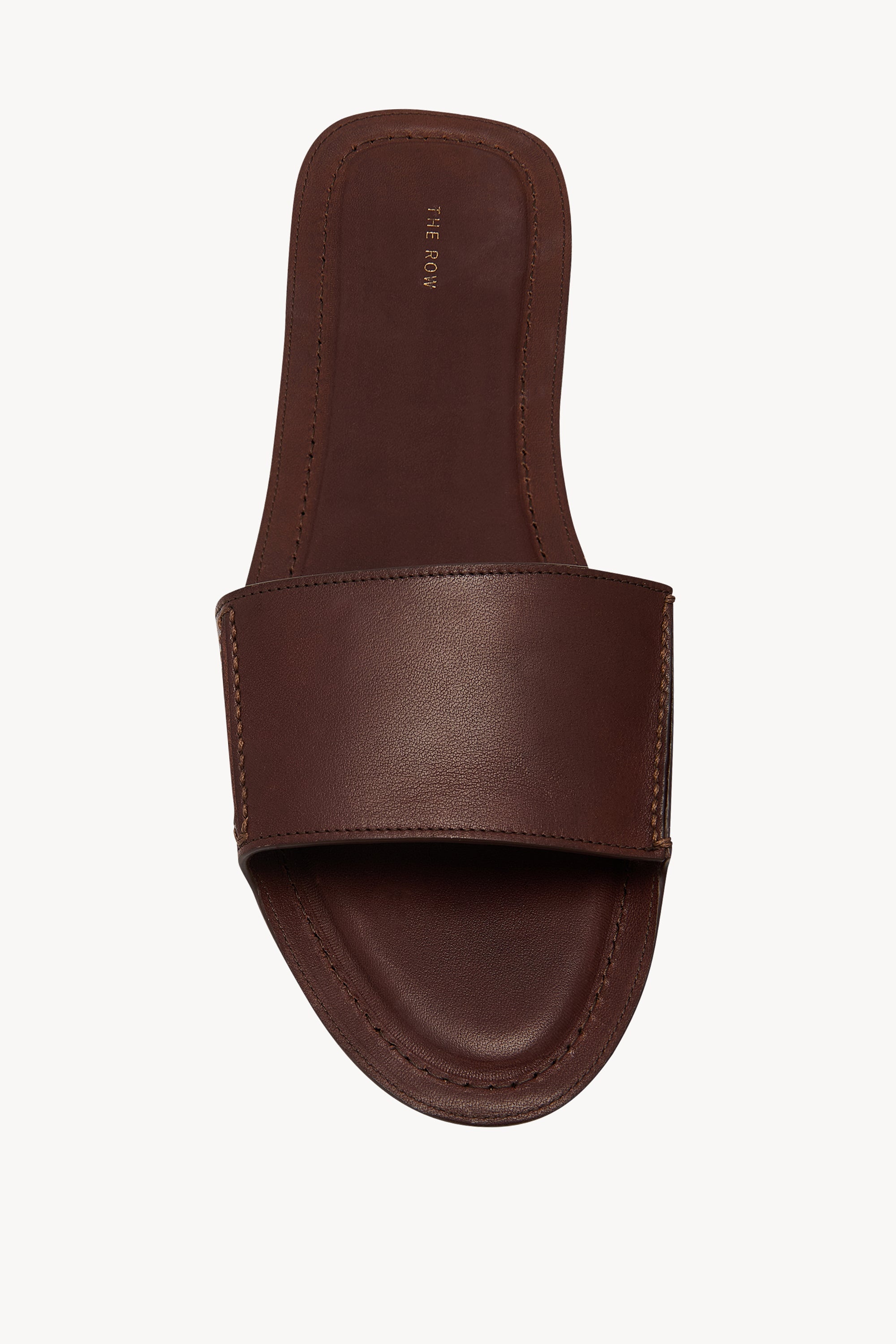 Sara Strap Slide in Leather - 3