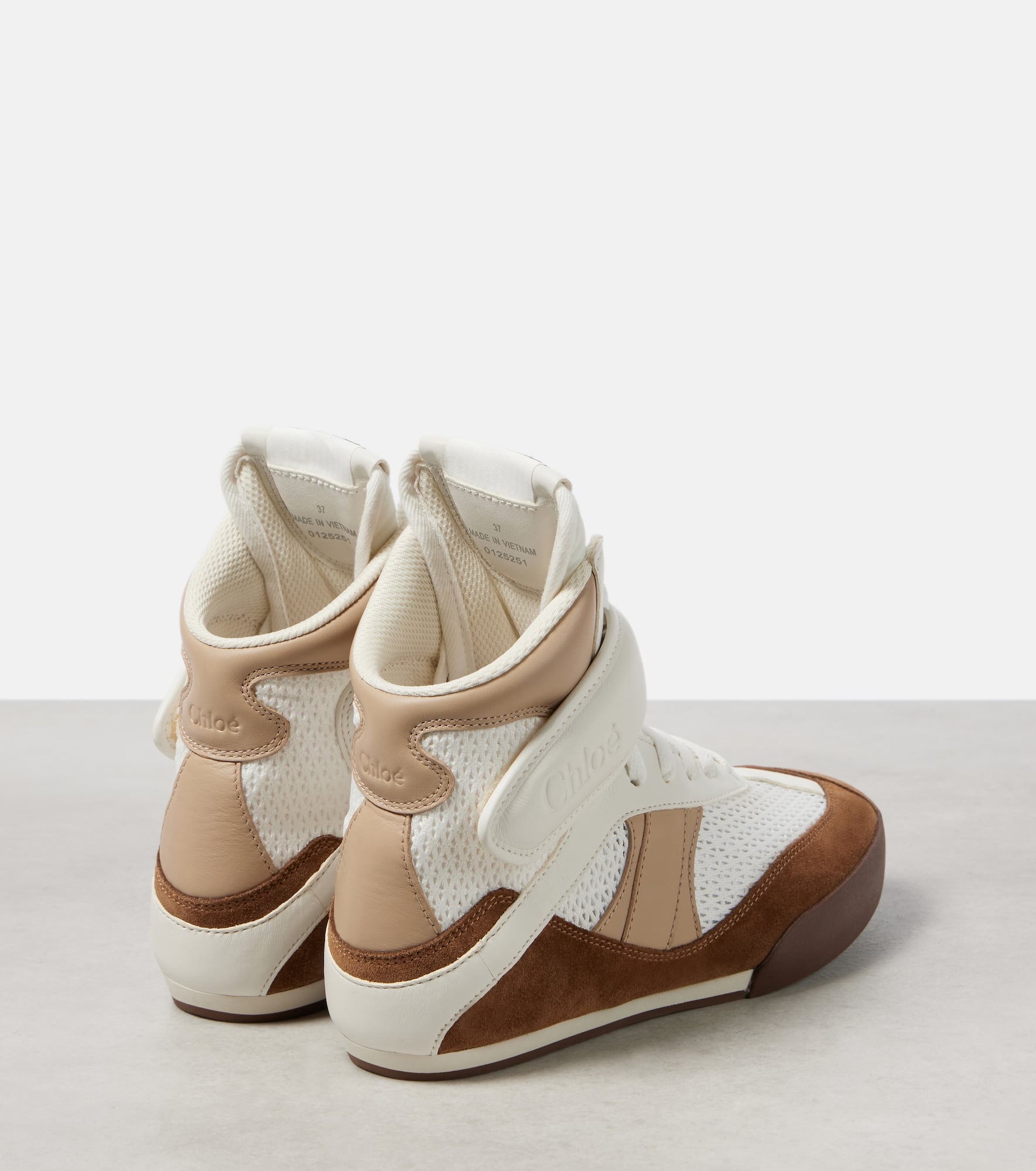 Chloé Kick leather high-top sneakers - 2