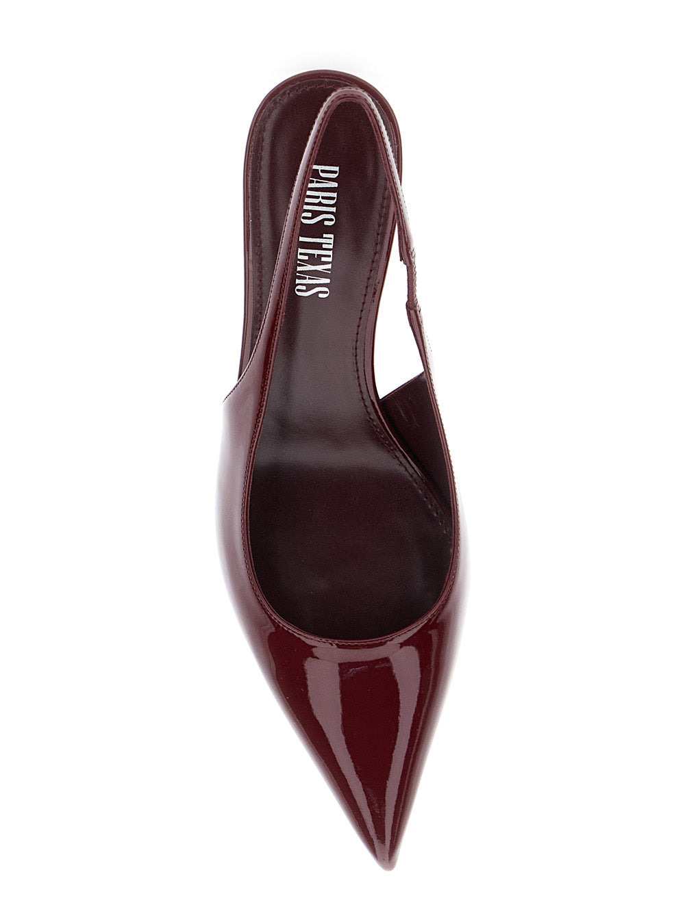 Paris Texas Women 'Lidia' Bordeaux Slingback Pumps With High Stiletto Heel In Patent Leather Woman - 4
