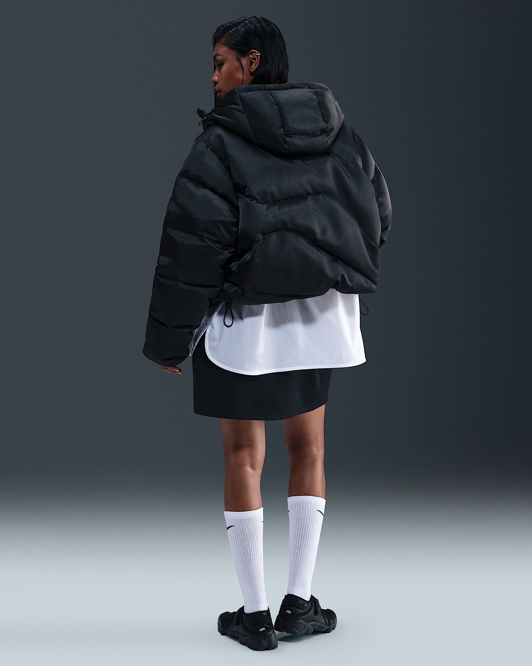Nike Sportswear Swoosh Series Women's Therma-FIT Oversized Down Puffer Jacket - 5