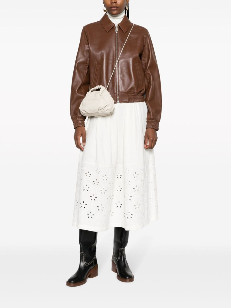 HEREU Bombom small leather shoulder bag outlook