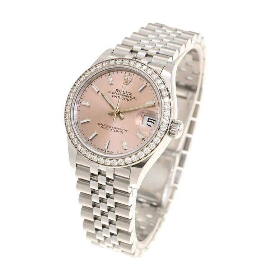 Rolex Datejust 31 Automatic Diamond Pink Dial Ladies Watch 278384PSJ - 4