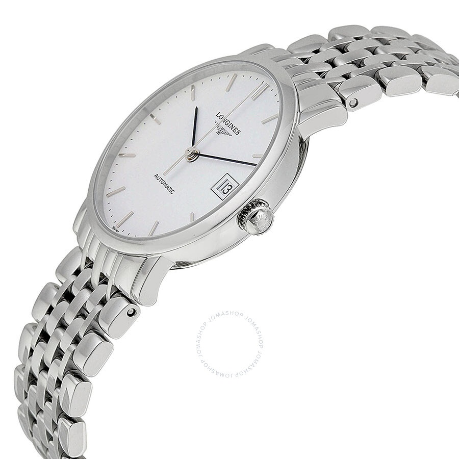 Longines Elegant Automatic White Dial Ladies Watch L48094126 - 2