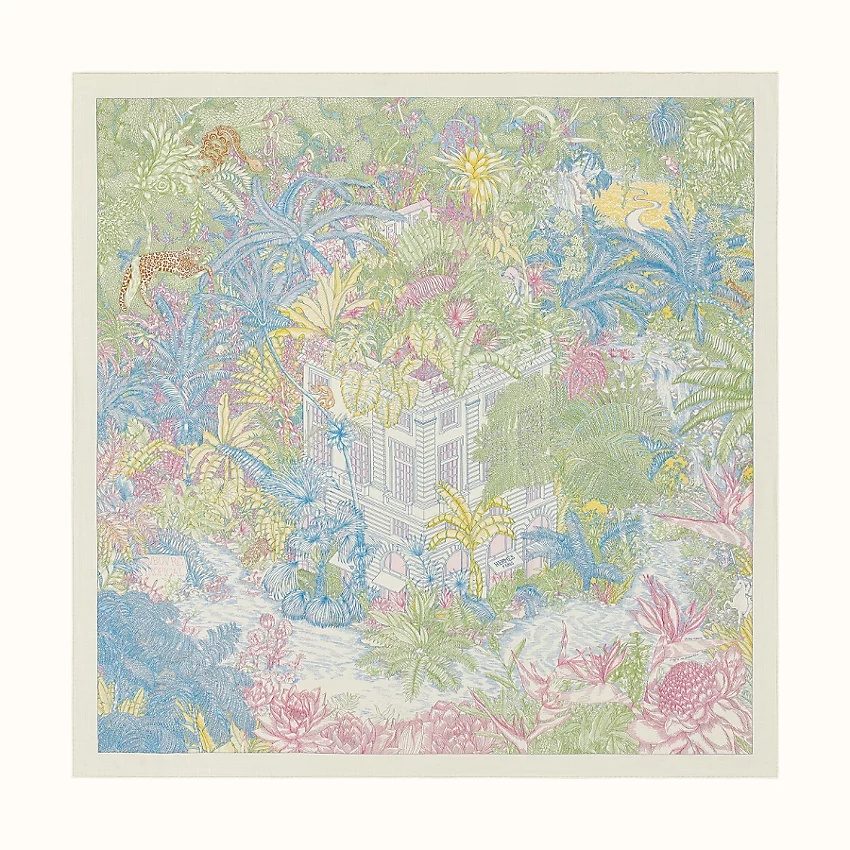Faubourg Tropical shawl 140 - 1