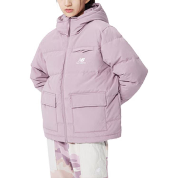 (WMNS) New Balance Classic Puffer Jacket 'Purple' AWJ23335-LCK - 5