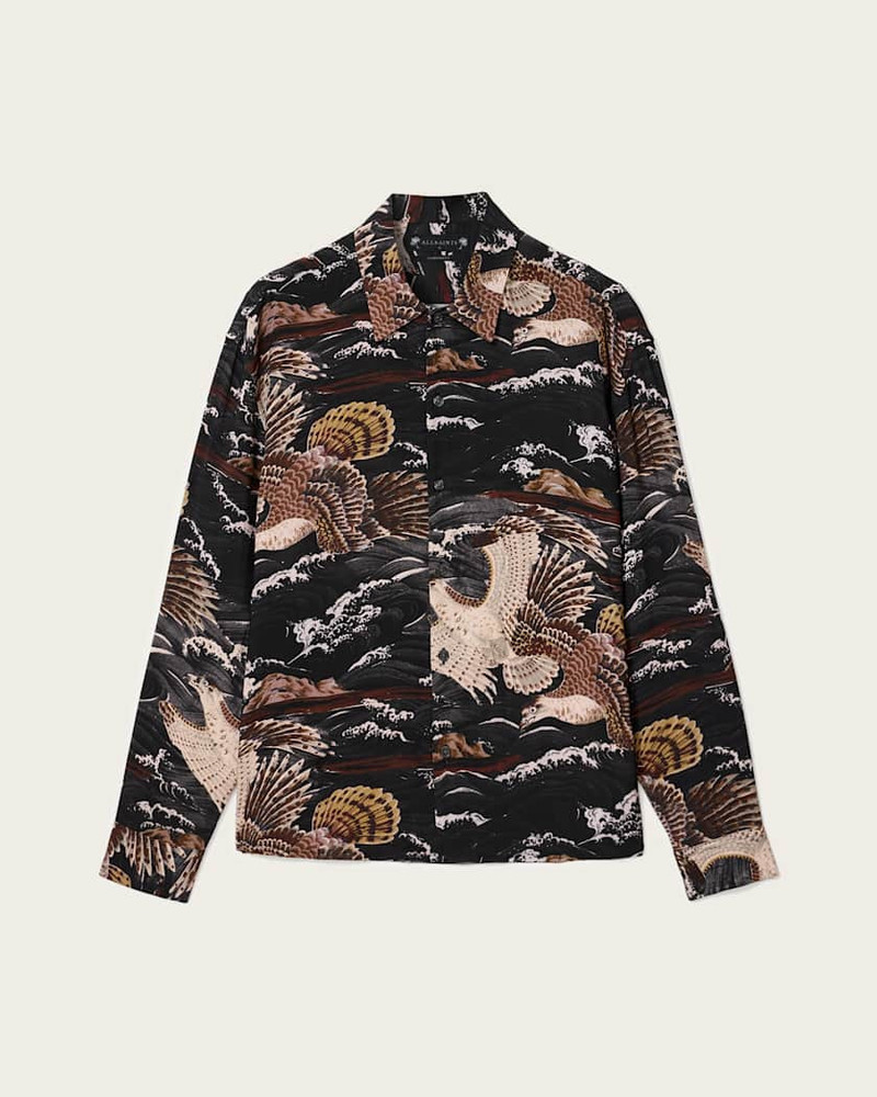 CORSICAN PRINTED OVERSIZED SHIRT 1