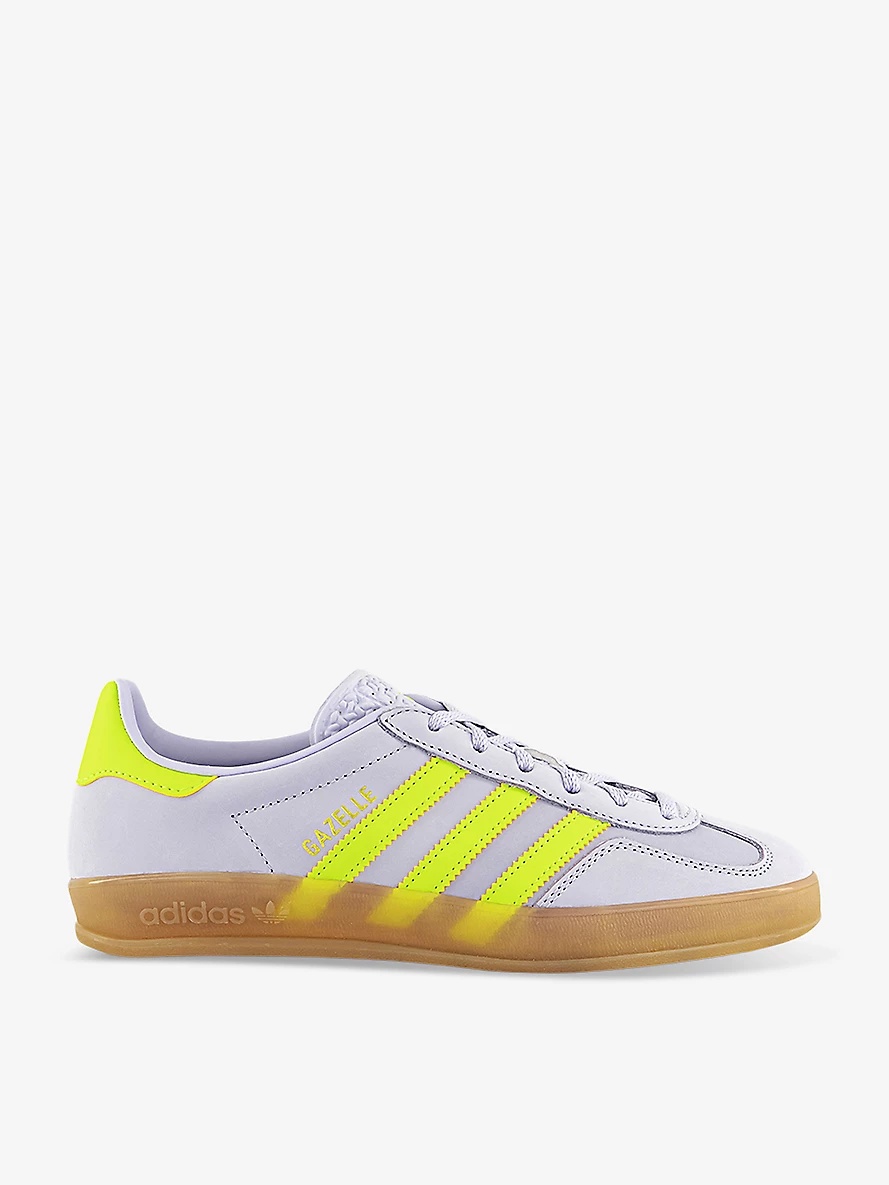 Gazelle Indoor nubuck-leather low-top trainers - 1