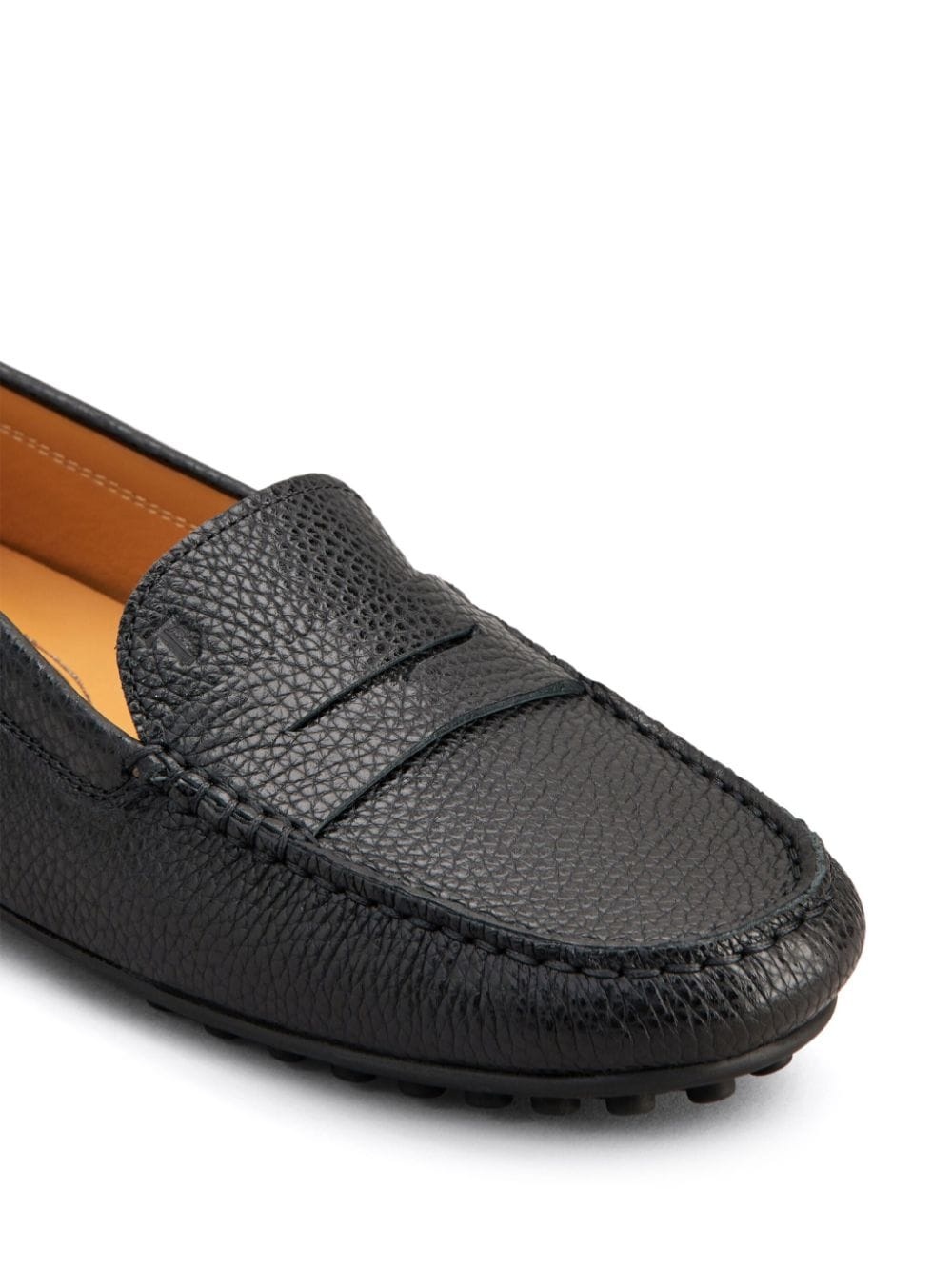 Gommino grained-leather loafers - 6
