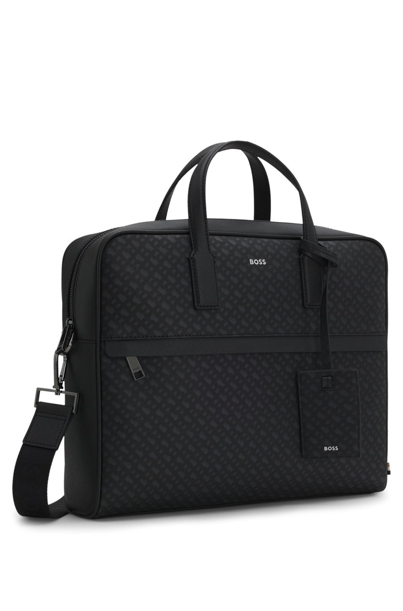 MONOGRAM DOCUMENT CASE WITH FOIL-EMBOSSED LOGO 3