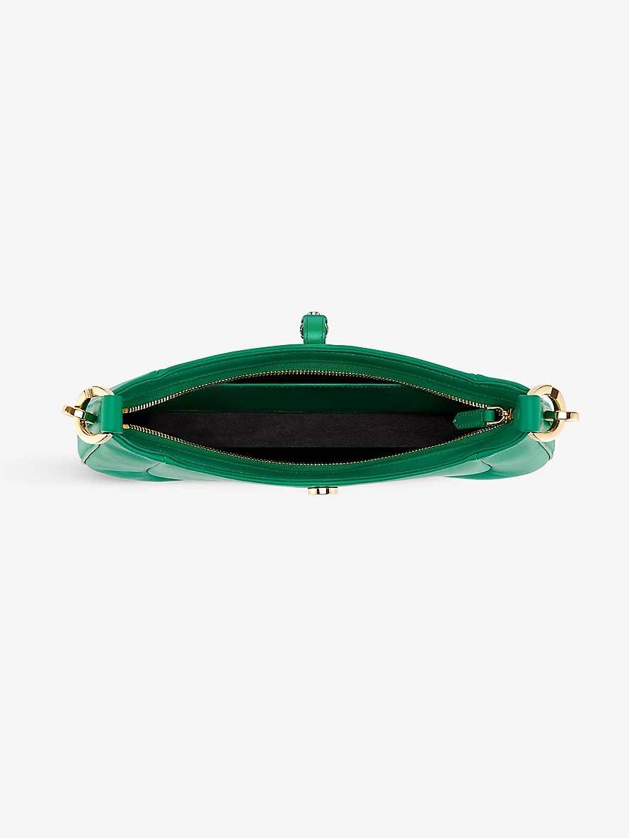 Serpenti Baia small leather shoulder bag - 4
