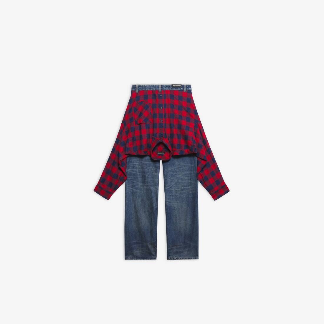 Hybrid Shirt Pants in Blue - 2