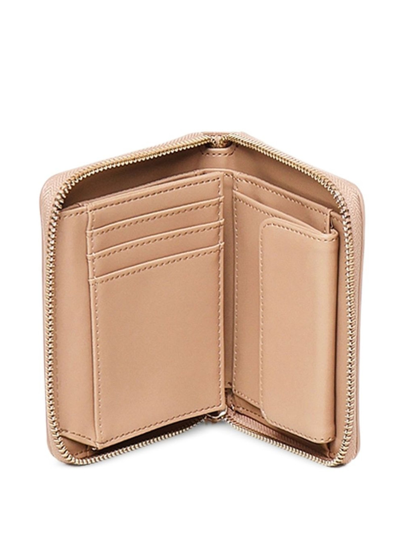 Moschino zip-closure logo-detail wallet outlook