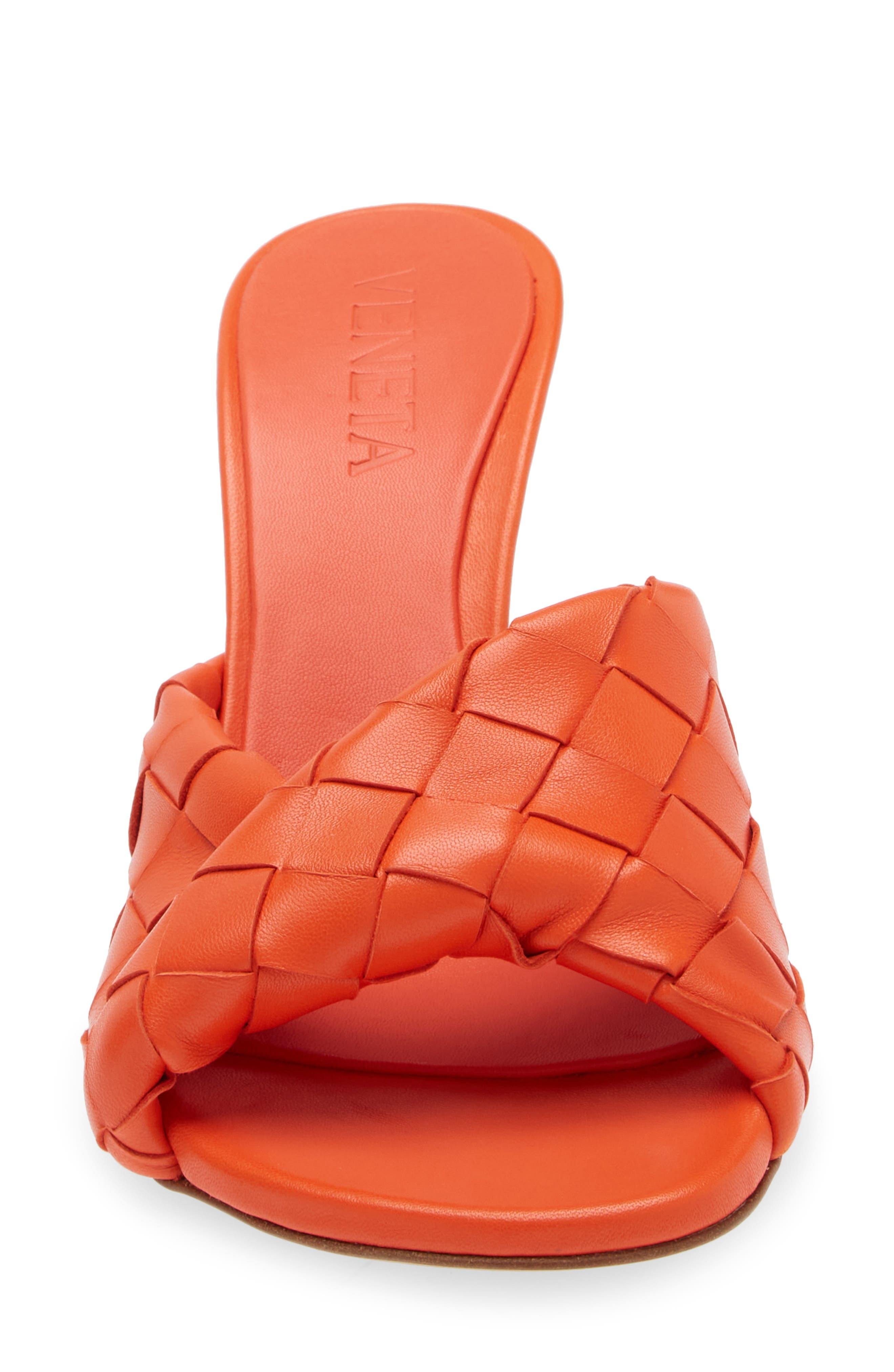 Blink Intrecciato Lambskin Leather Sandal - 4