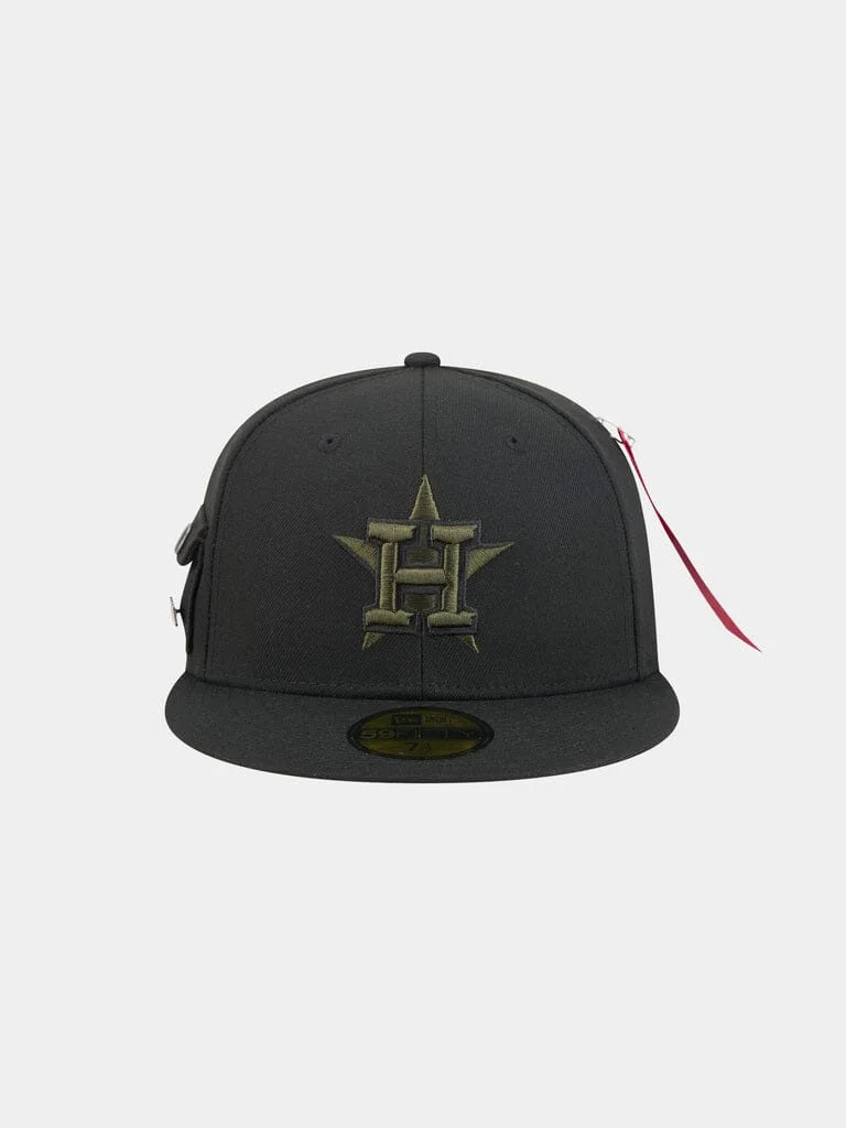 HOUSTON ASTROS X ALPHA X NEW ERA 59FIFTY FITTED CAP - 1