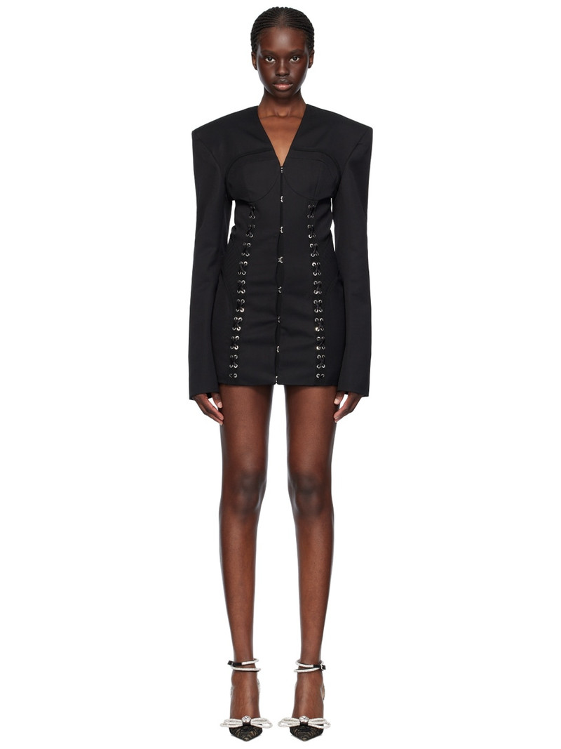 Black Corset Minidress 1