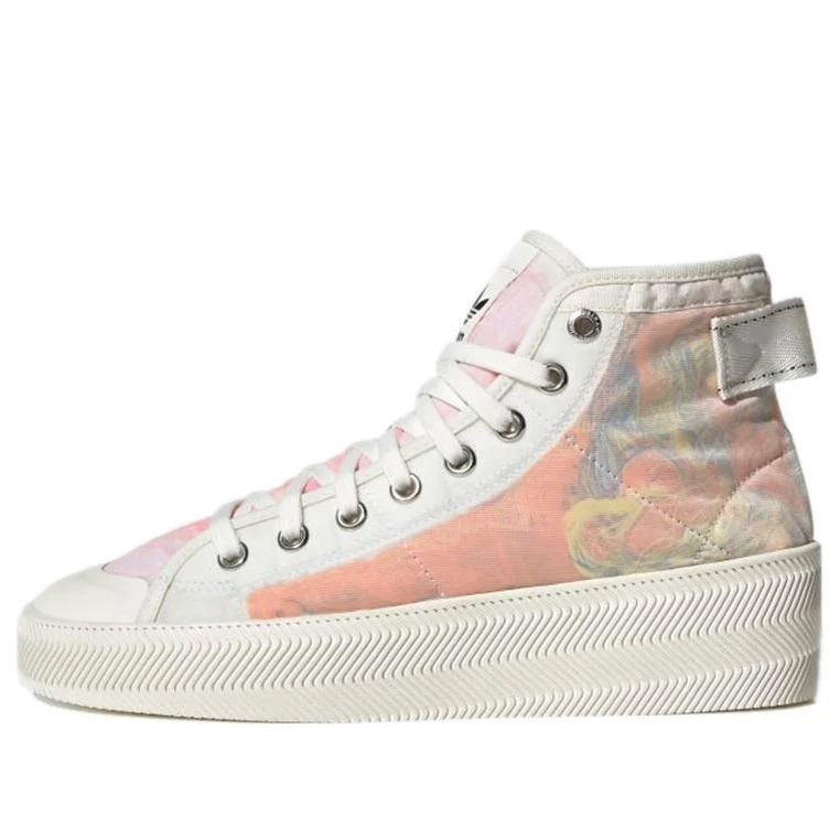 Parley x adidas originals Nizza High Sneakers Pink/Orange GY3176 - 1