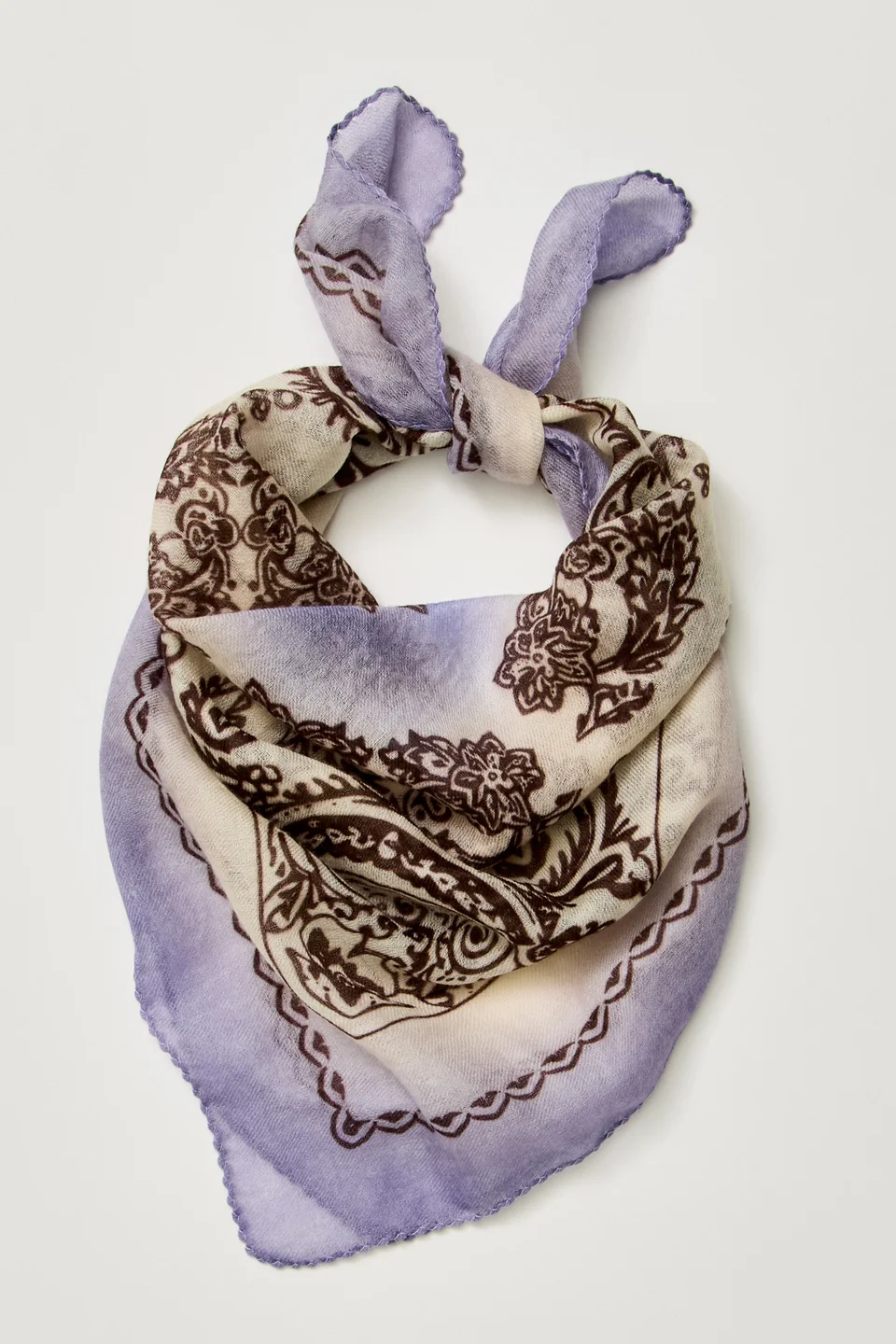 Solstice Cashmere Bandana - 1