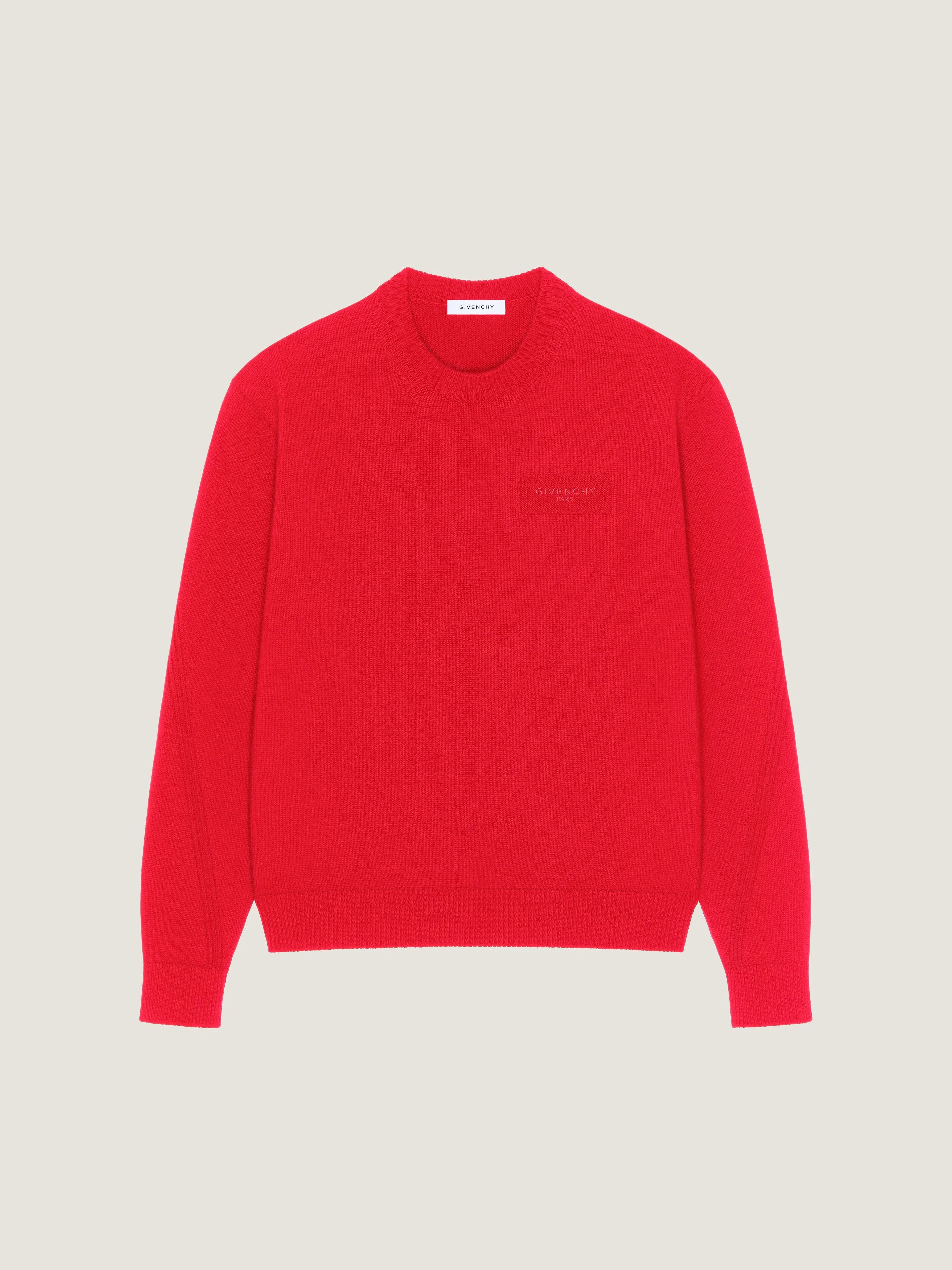 COUTURE SEAM SWEATER IN WOOL AND CASHMERE - 1