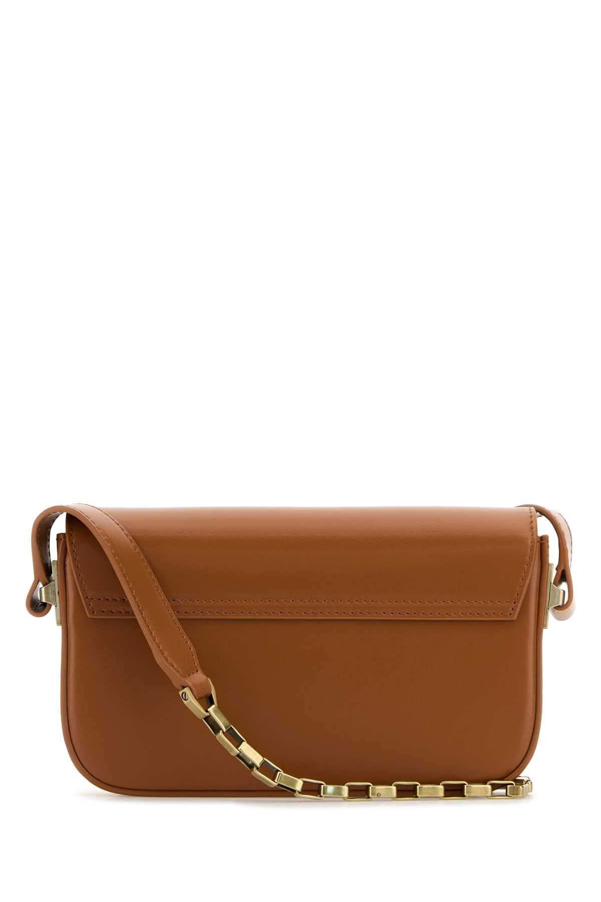 Isabel Marant Women Caramel Leather Lizza Shoulder Bag - 3