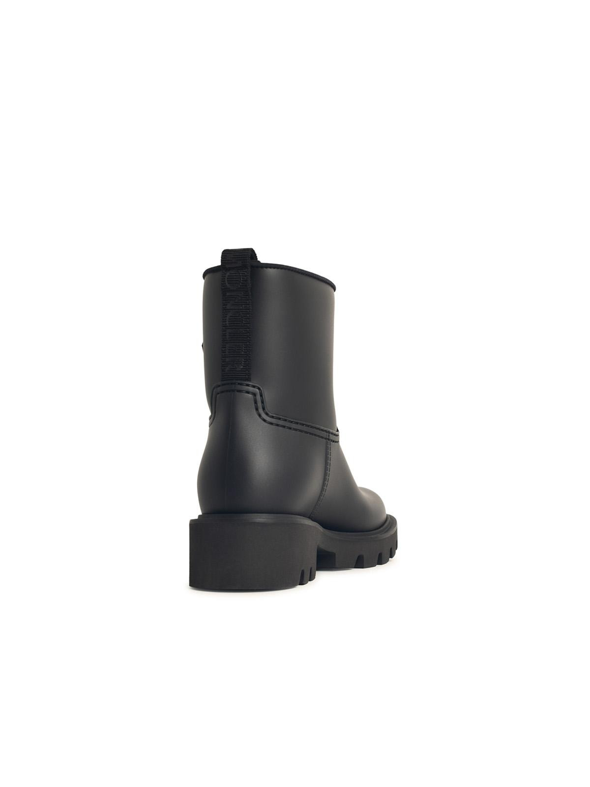 Moncler 'Kickstream' Black Pvc Rain Boots Women - 3