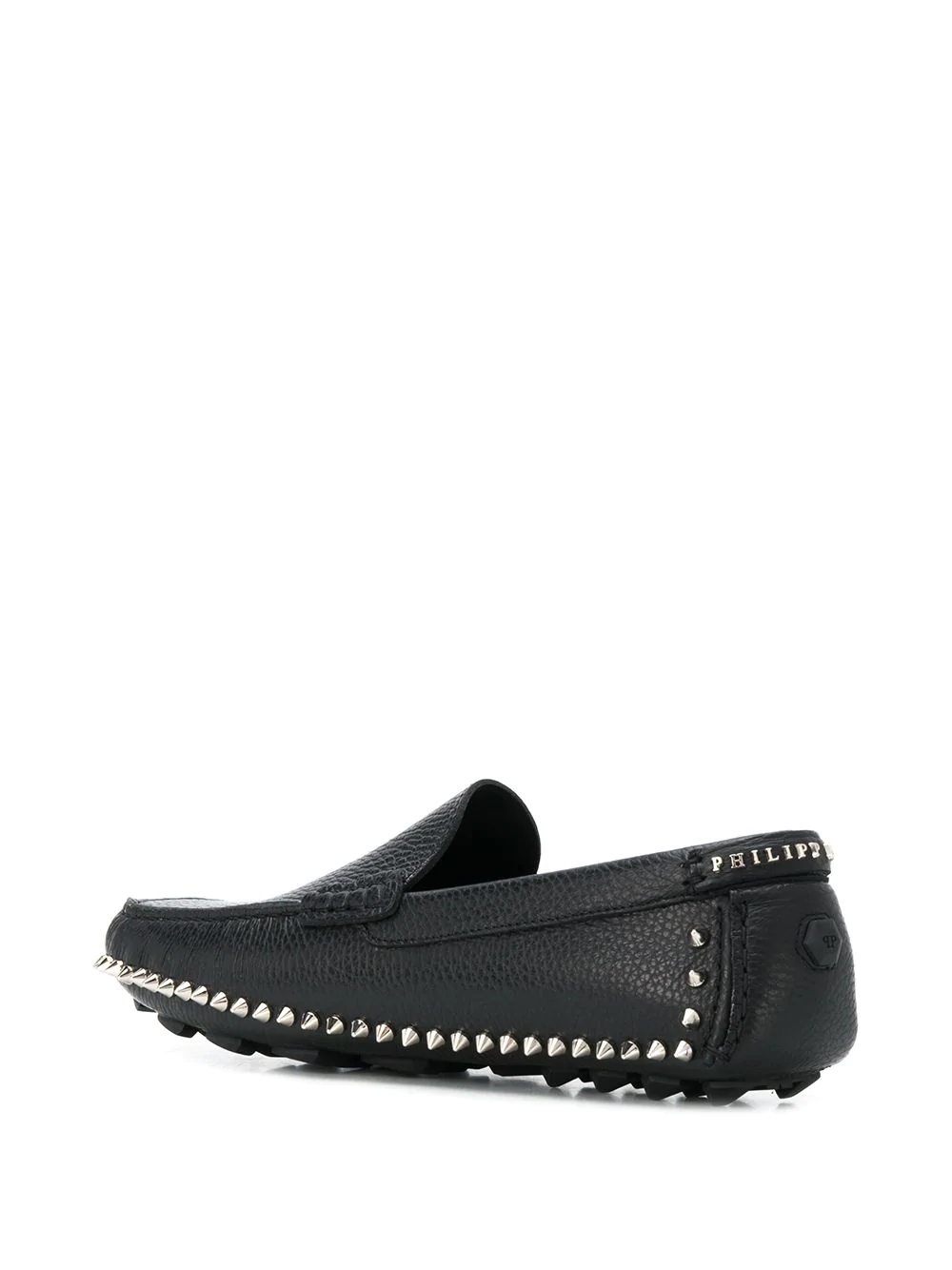 spike-studded moccasins - 3