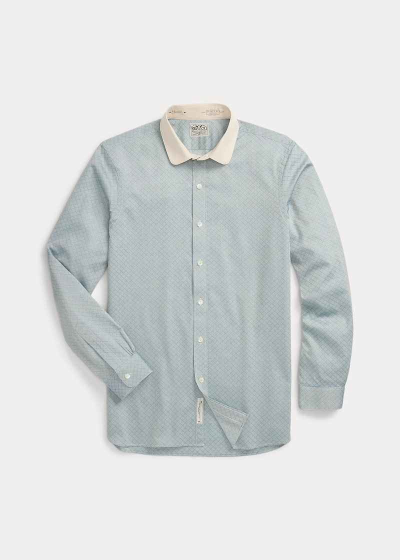 Slim Fit Checked Dobby Shirt 7