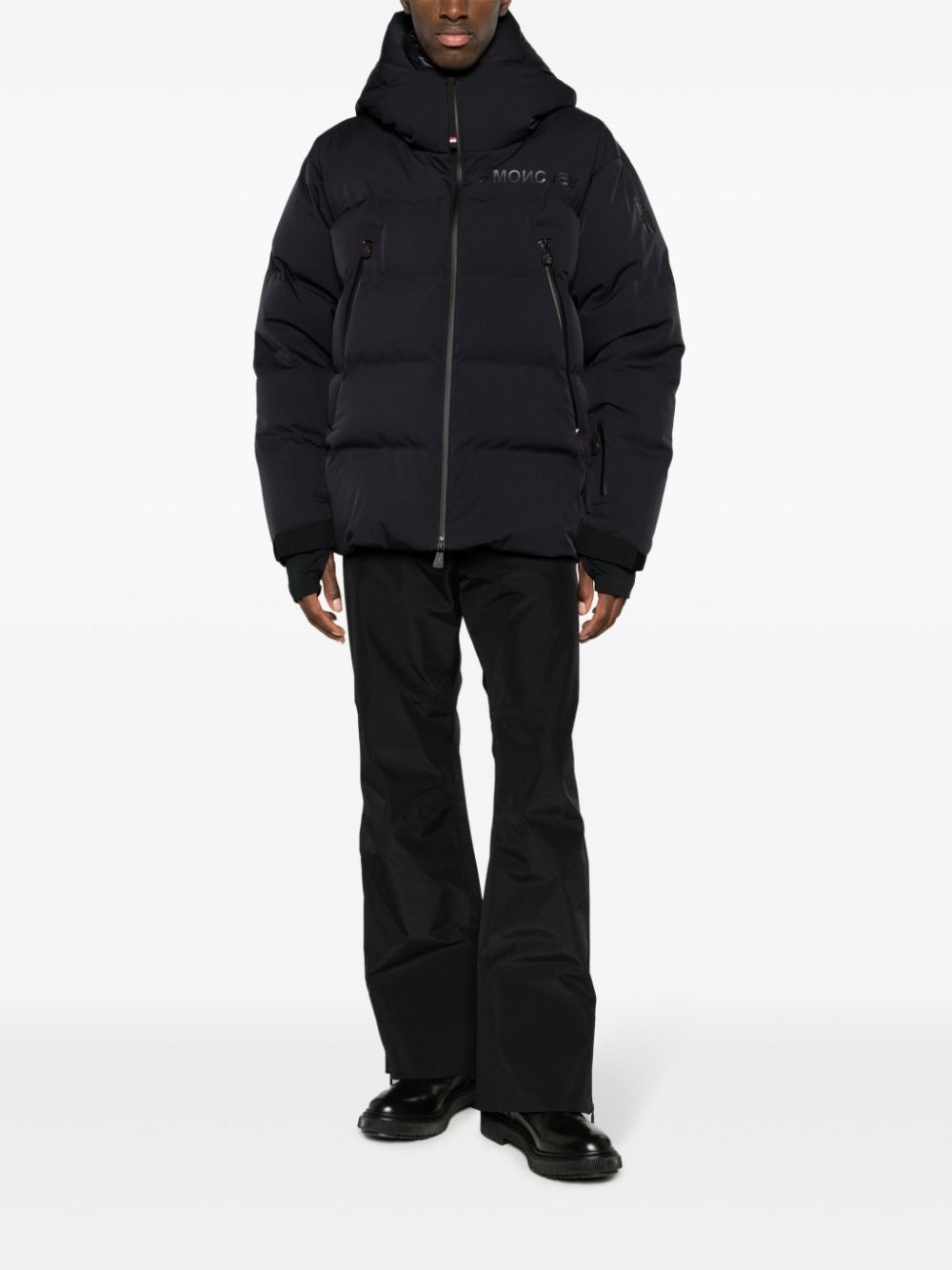 belted ski trousers - 2