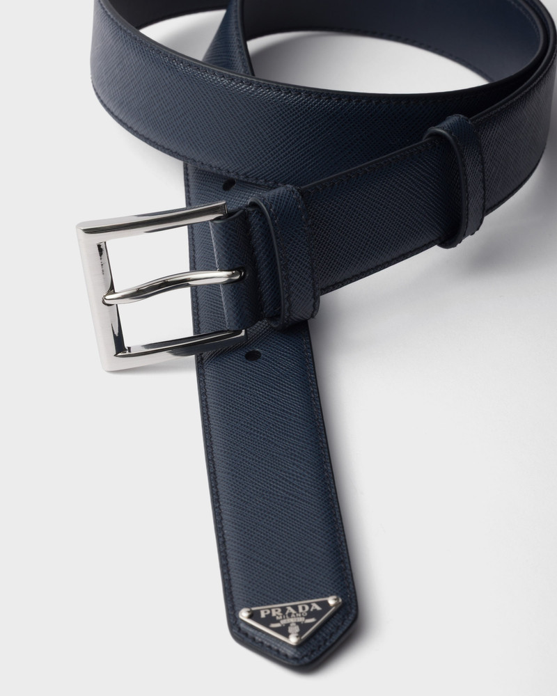 Prada Saffiano leather belt outlook