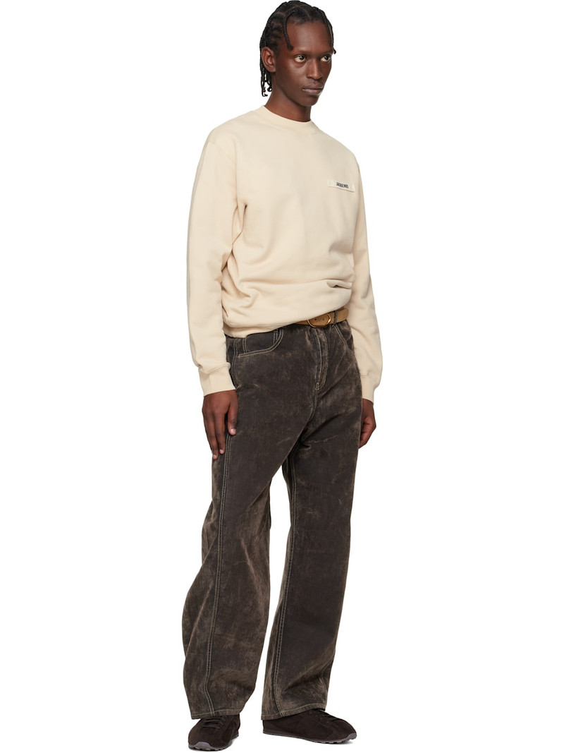 JACQUEMUS Tan 'La Ceinture Calisson' Belt outlook