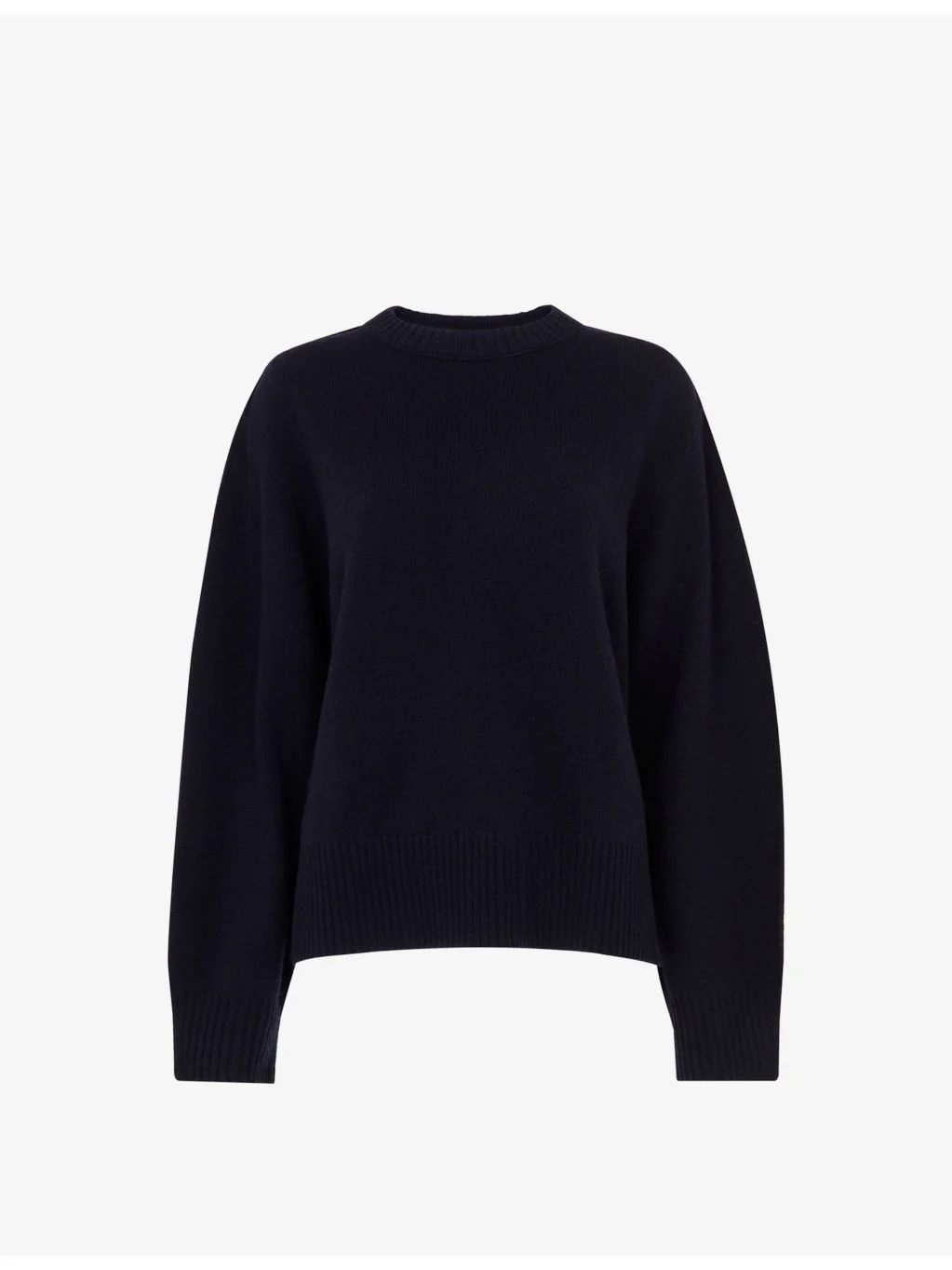 Relaxed-Fit Side-Split Wool Jumper - 1