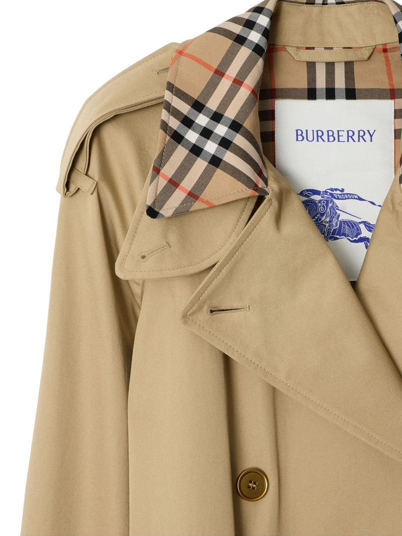 Women's Castleford Check Trench Coat - Hamper 3