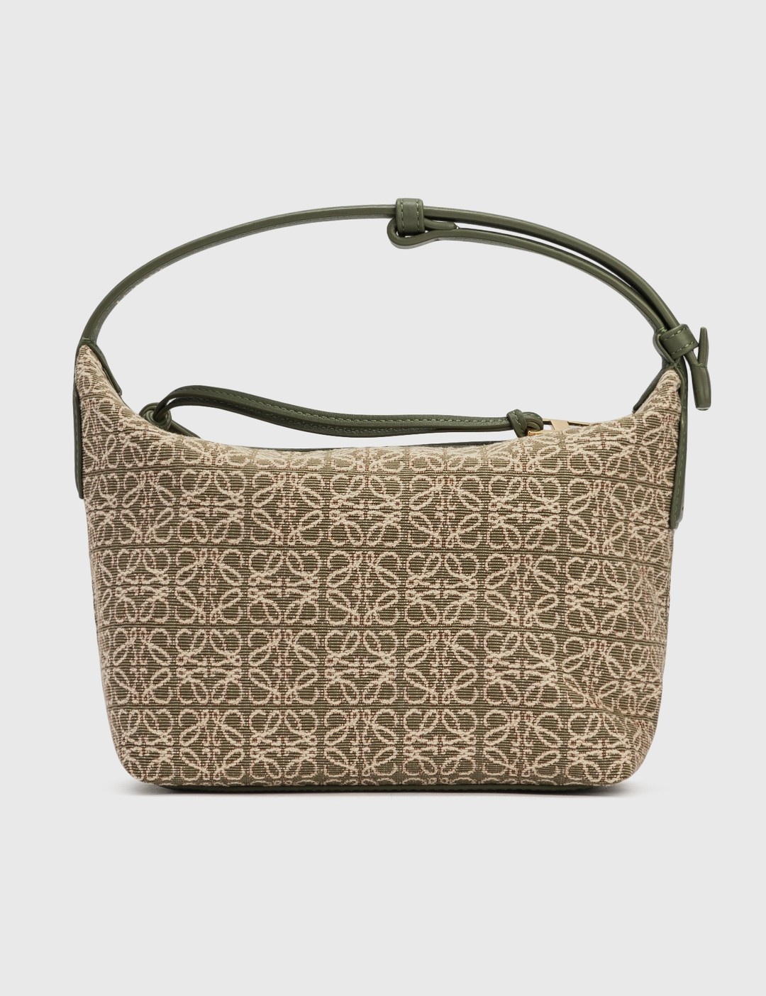 Small Cubi Anagram Jacquard Canvas and Leather Shoulder Bag - 4