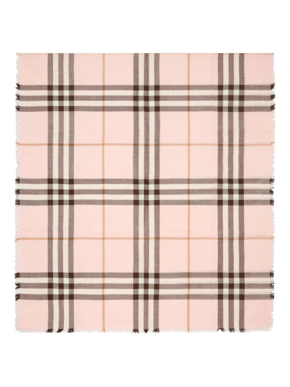 reversible checked scarf - 1