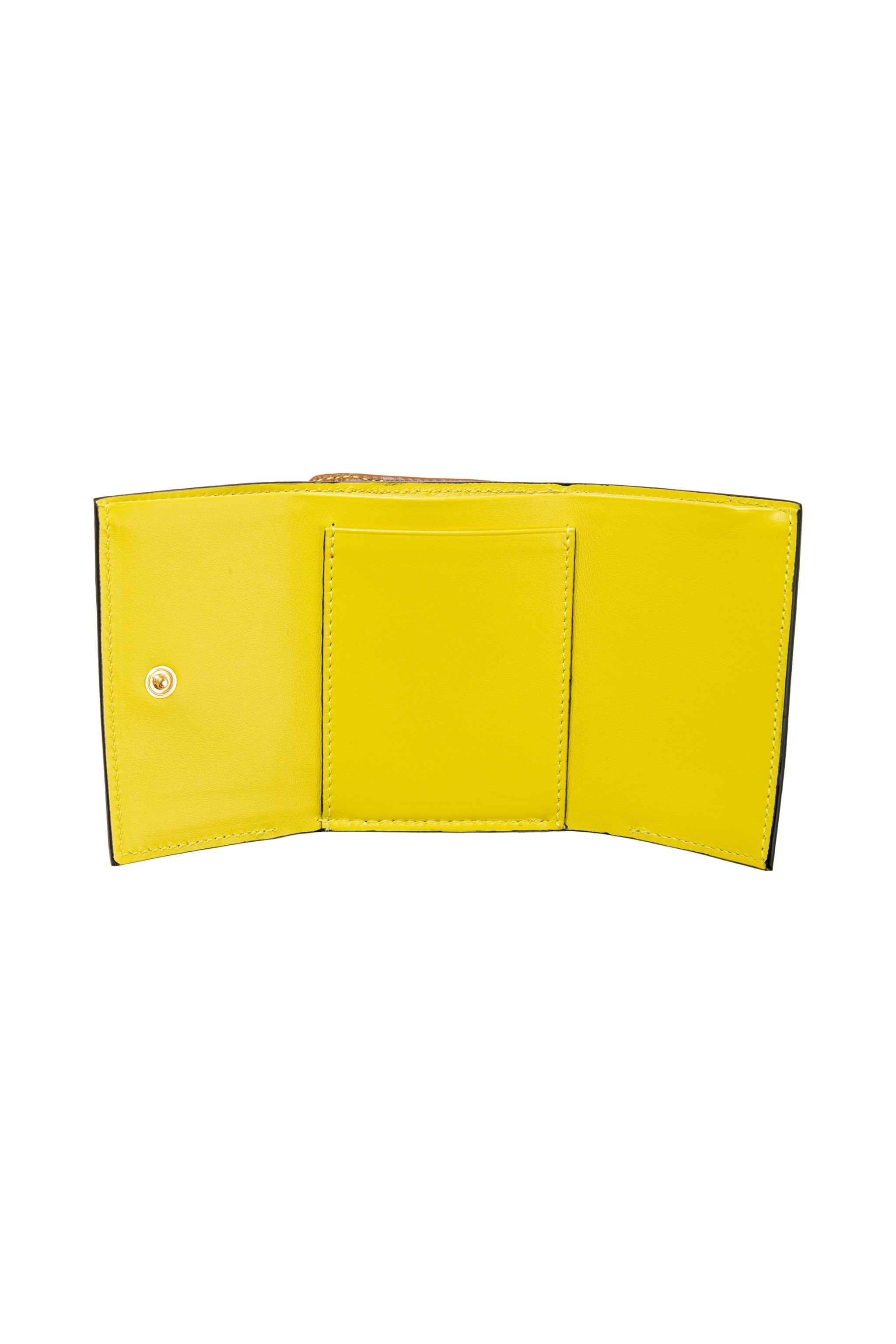 Bicolor Trifold Wallet - 3