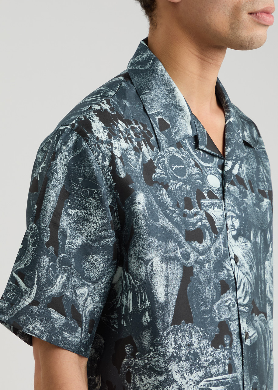 Givenchy Printed Silk-twill Shirts - 5