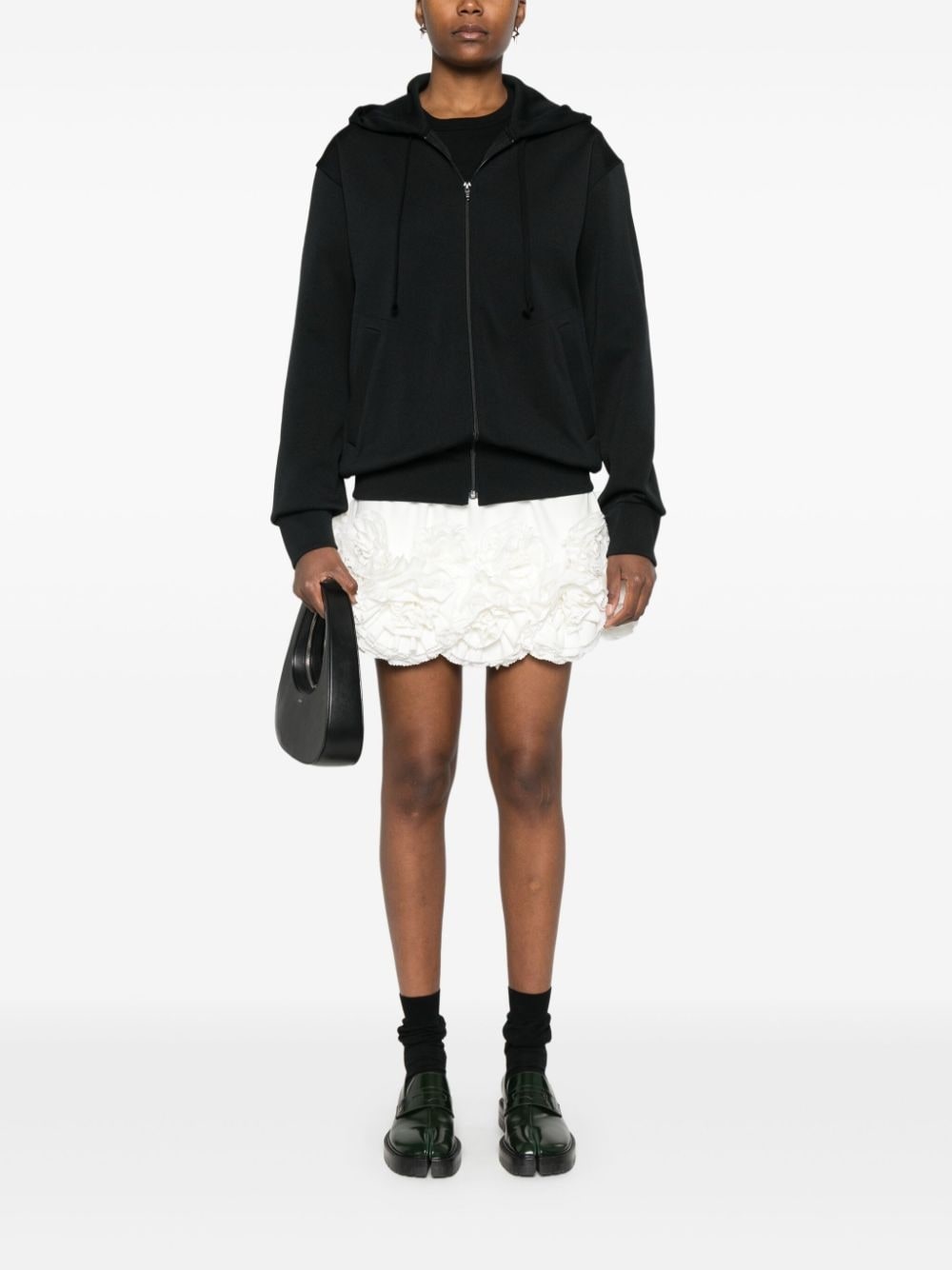 signature heart-patch hoodie - 3