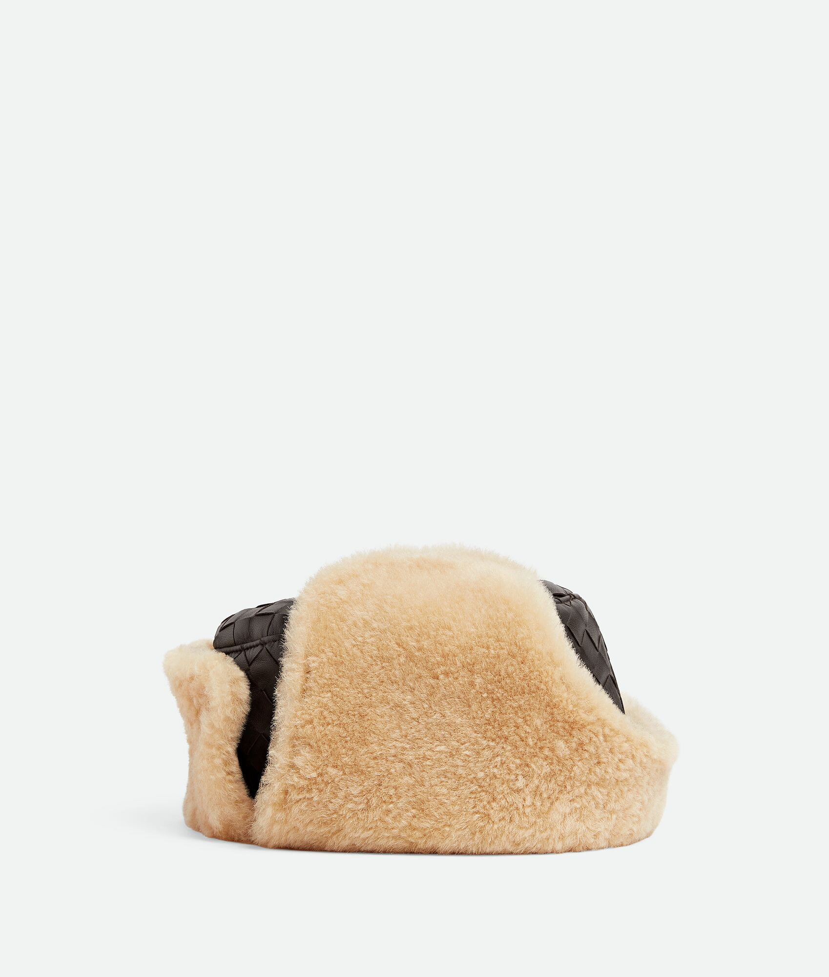 Intrecciato Leather Aviator Hat - 6
