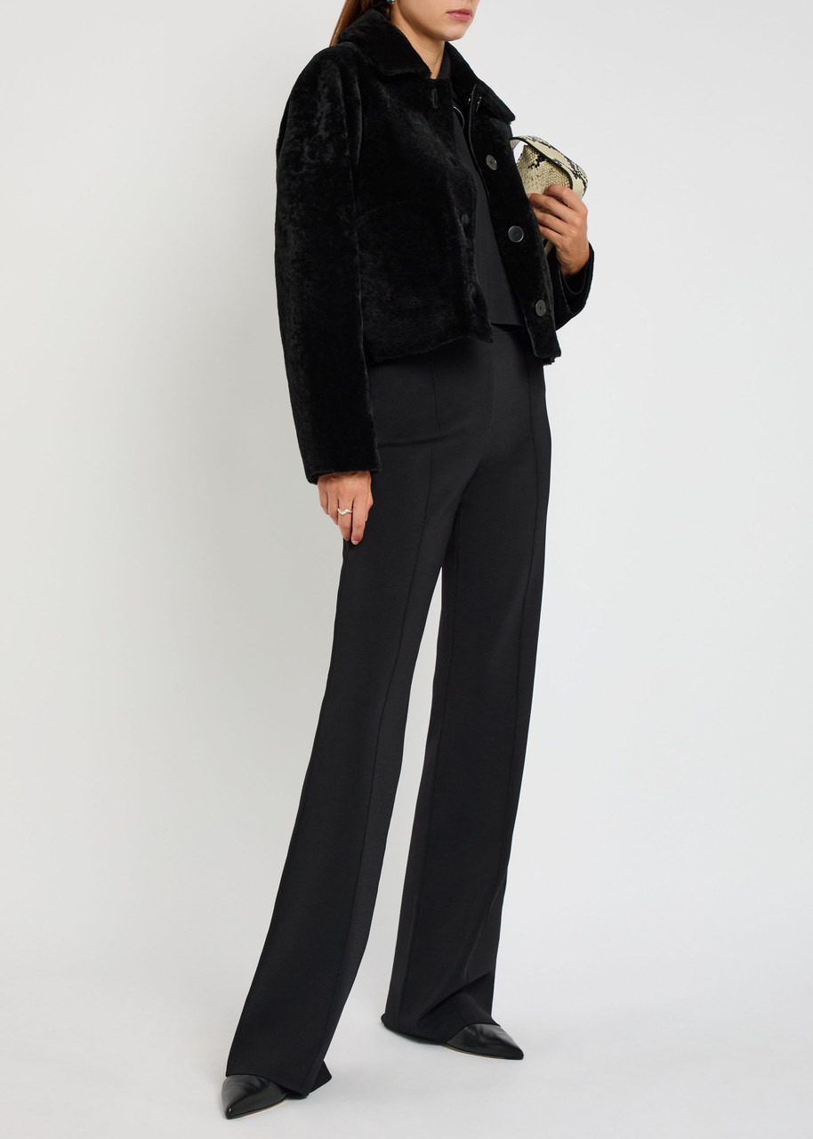 Joseph Alloway Reversible Shearling and Leather Jacket - 4