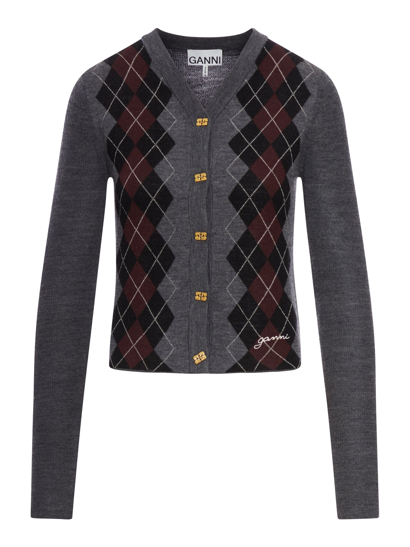 WOOL CARDIGAN - 1