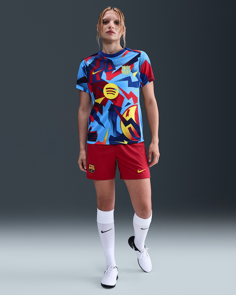 FC Barcelona Academy Pro Fourth Women's Nike Dri-FIT Soccer Pre-Match Top 4