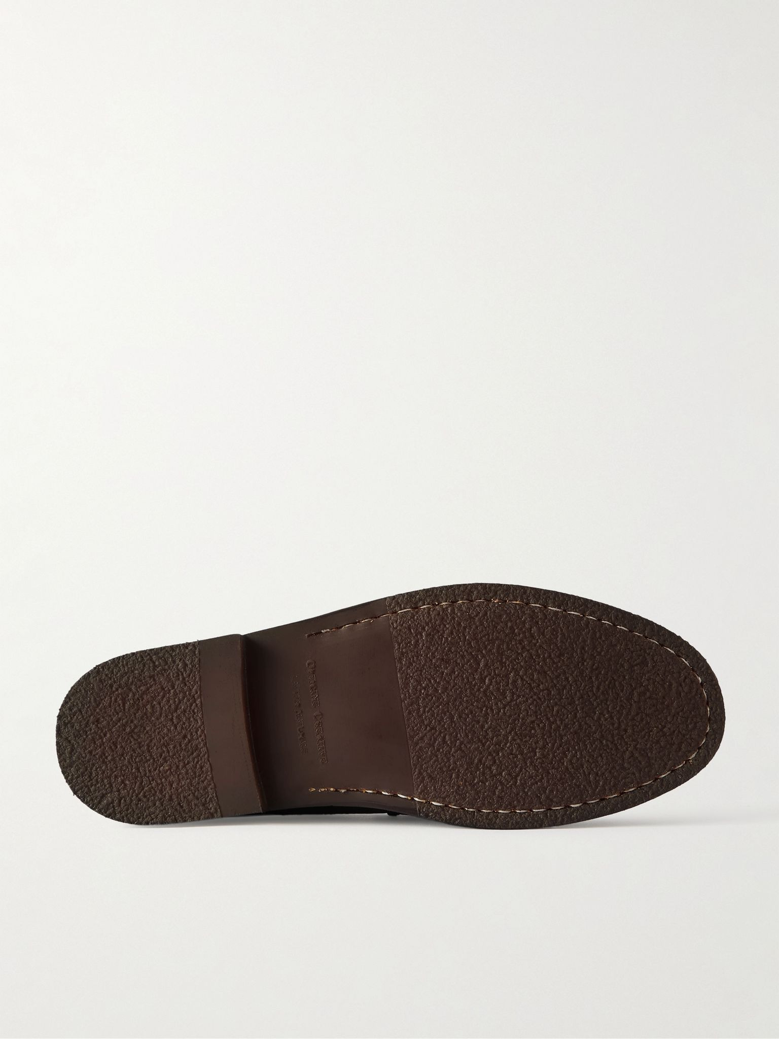 Balfron Flexi 001 Full-Grain Deerskin Penny Loafers Dark brown - 3