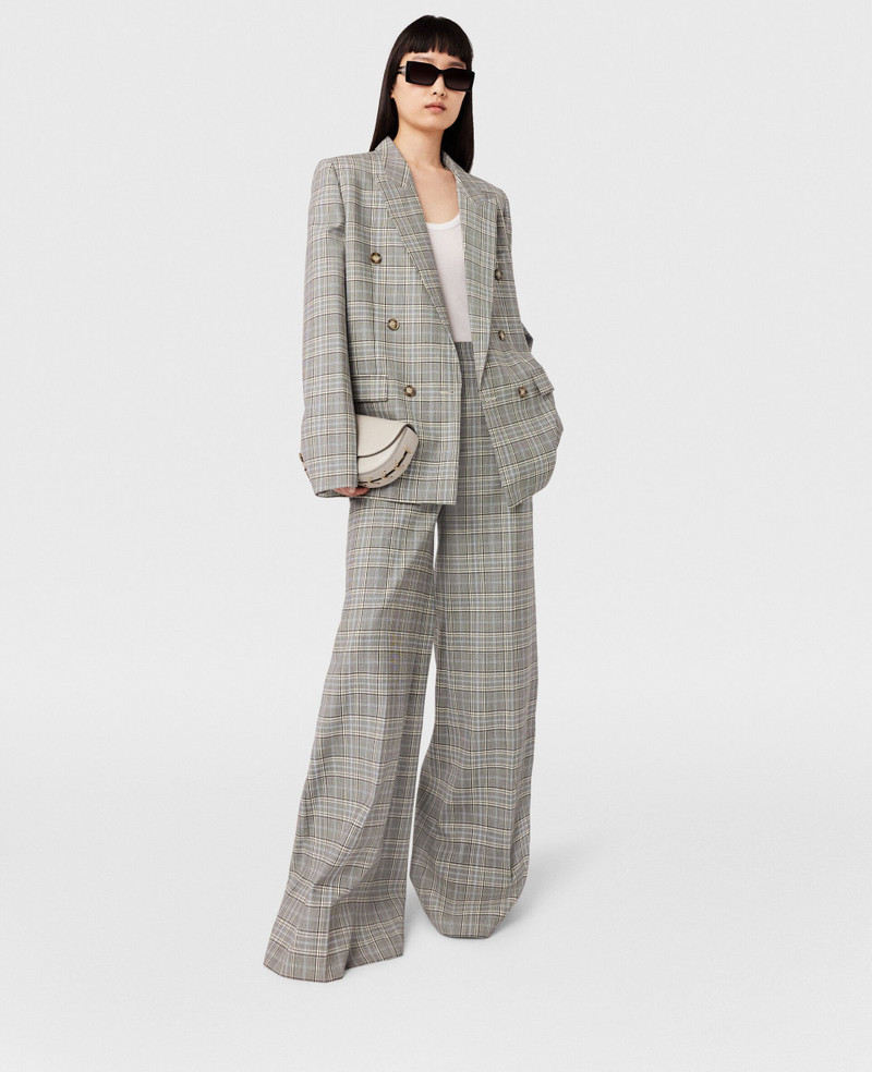 Stella McCartney High-Rise Wide-Leg Wool Pants outlook