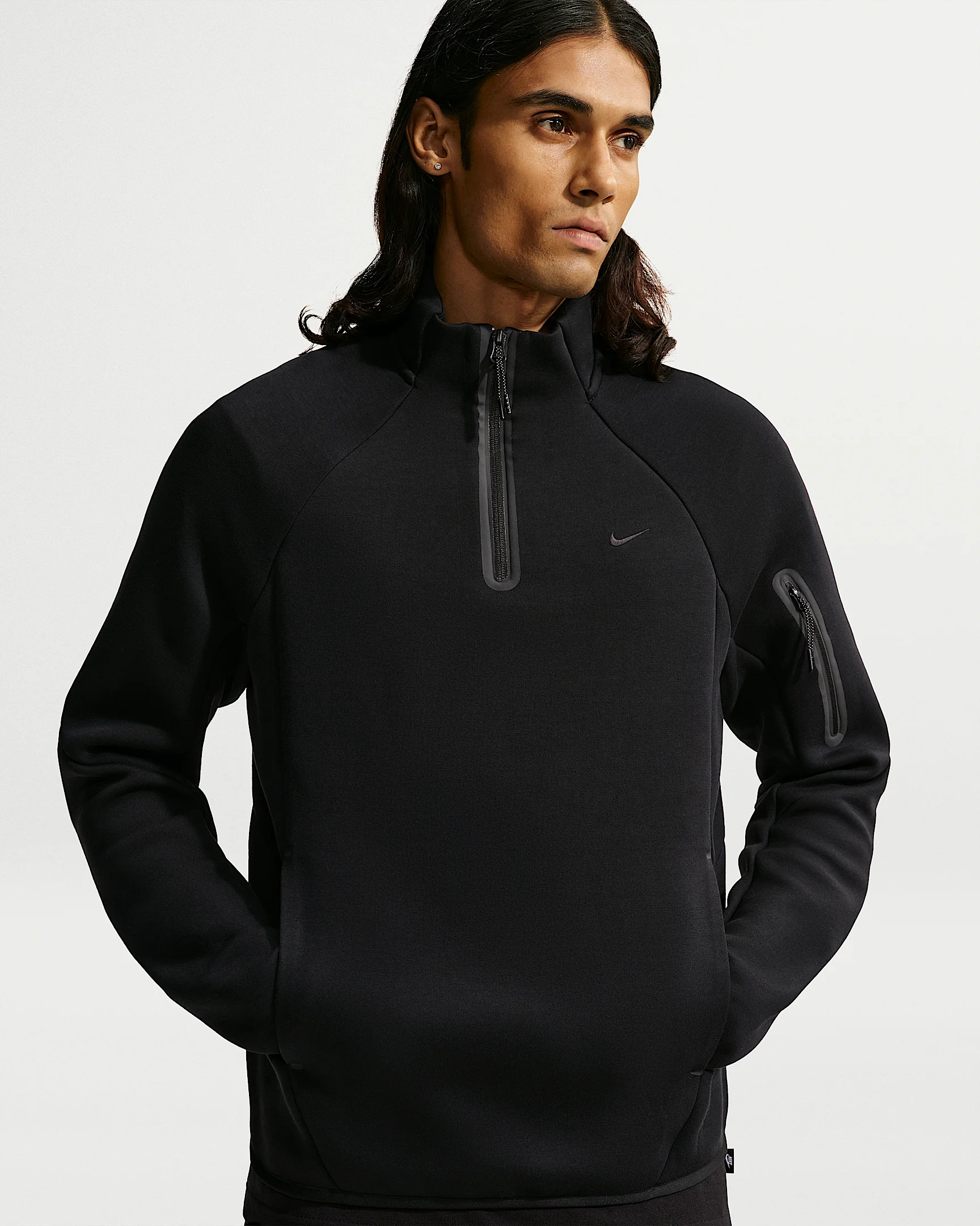Nike Tech Men's Fleece Quarter-Zip Top - 1