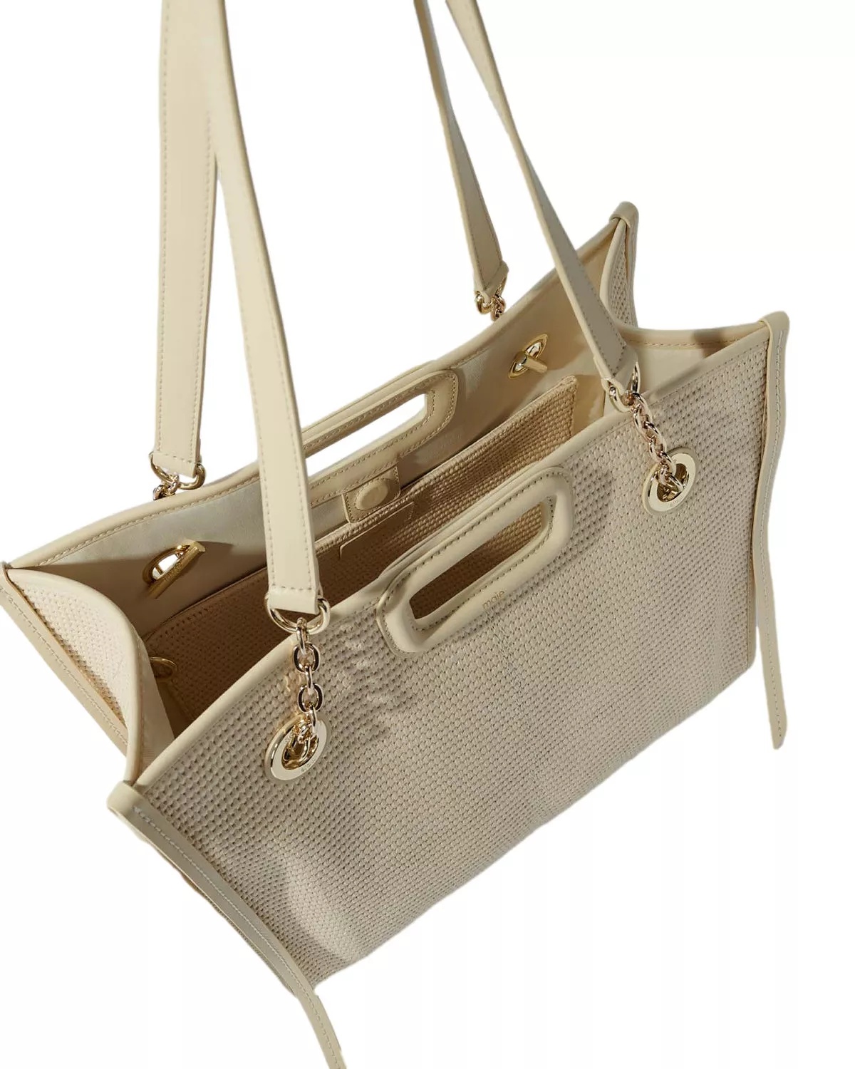 Raffia Effect Tote Bag - 3