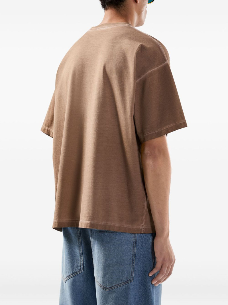 logo-detail cotton T-shirt 5